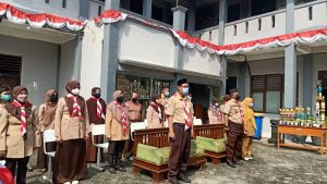 Pramuka SMAN 18 Kabupaten Tangerang, Gelar Penerimaan Tamu Ambalan (PTA) di Masa Pandemi Covid-19. Bantengate.id