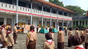 Pramuka SMAN 18 Kabupaten Tangerang, Gelar Penerimaan Tamu Ambalan (PTA) di Masa Pandemi Covid-19. Bantengate.id