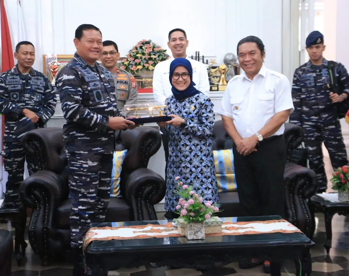 KASAL Laksamana TNI, Yudo Margono, Bekunjungan  ke Lebak,Provinsi Banten Bantengate.id