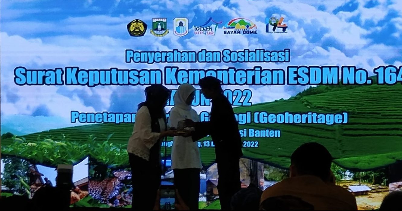 Terima SK Kementerian ESDM, Bupati Lebak: Geopark Bayah Dome Jadi Sumber Pendapatan Berbasis Wisata Edukasi