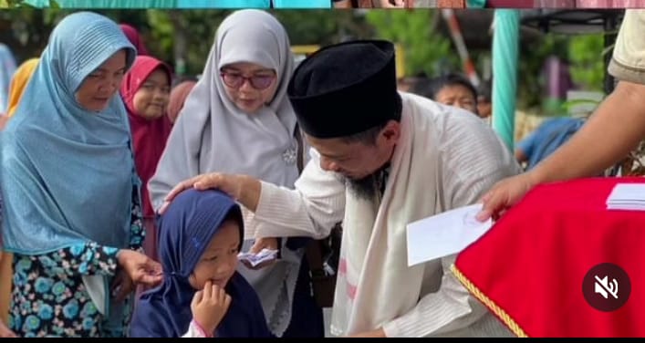 Ramadan Ceria Bersama Sahabat Al-Qudwah, Berbagi Santunan Yatim dan Dhuafa