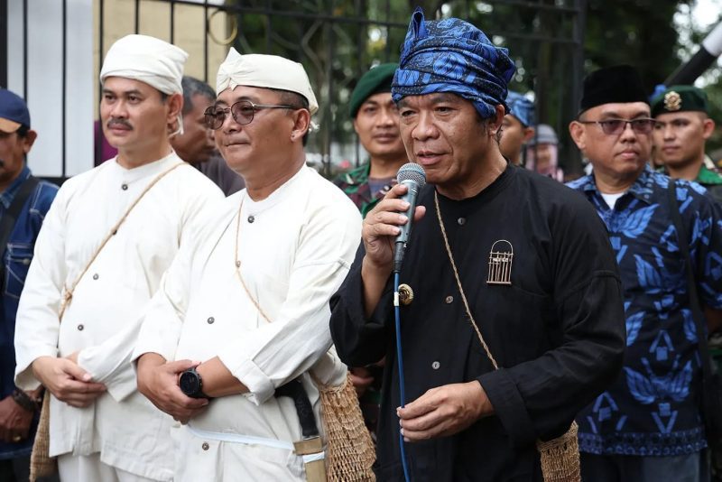 Pj Gubernur Banten Al Muktabar Terima Seba Masyarakat Adat Baduy