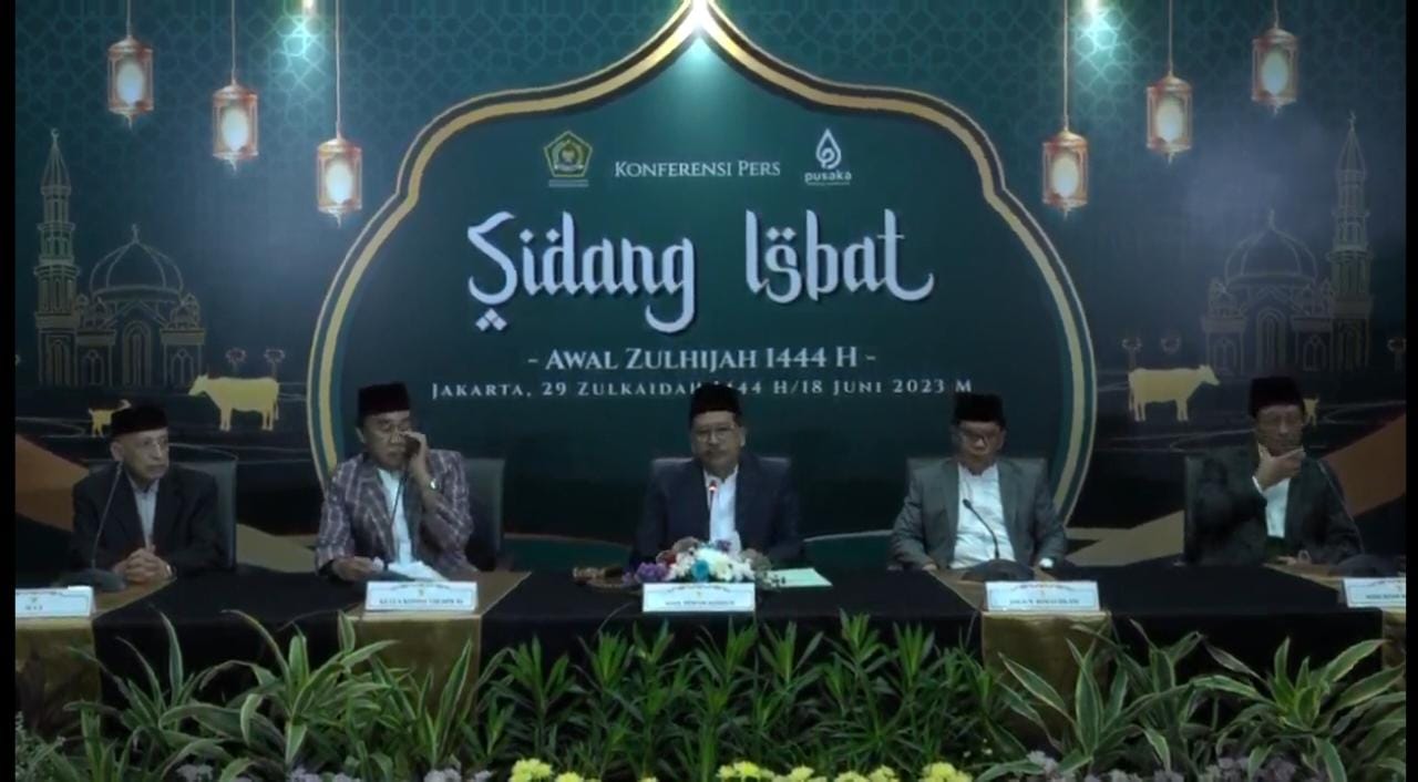 Kemenag Tetapkan Idul Adha 1444 H Jatuh Pada 29 Juni 2023