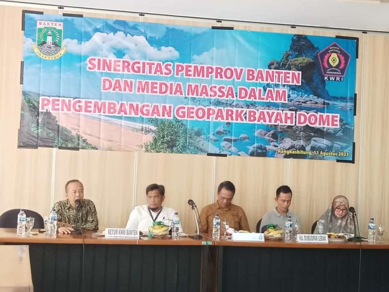 DPD KWRI Provinsi Banten Mendukung Geopark Bayah Dome Ditetapkan Menjadi Geopark Nasional