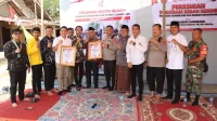 Polresta Tangerang dan Rumah Kebangsaan Resmikan Bedah Rumah Pedagang Bakso