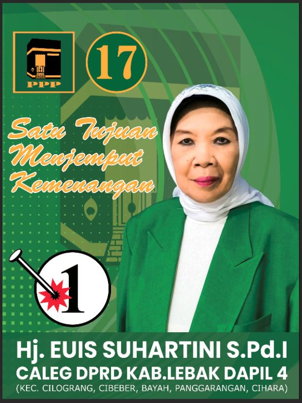 Hj. Euis Suhartini, Caleg DPRD Lebak Dapil 4 Dari Partai PPP Siap Mendorong Pemberdayaan UMKM