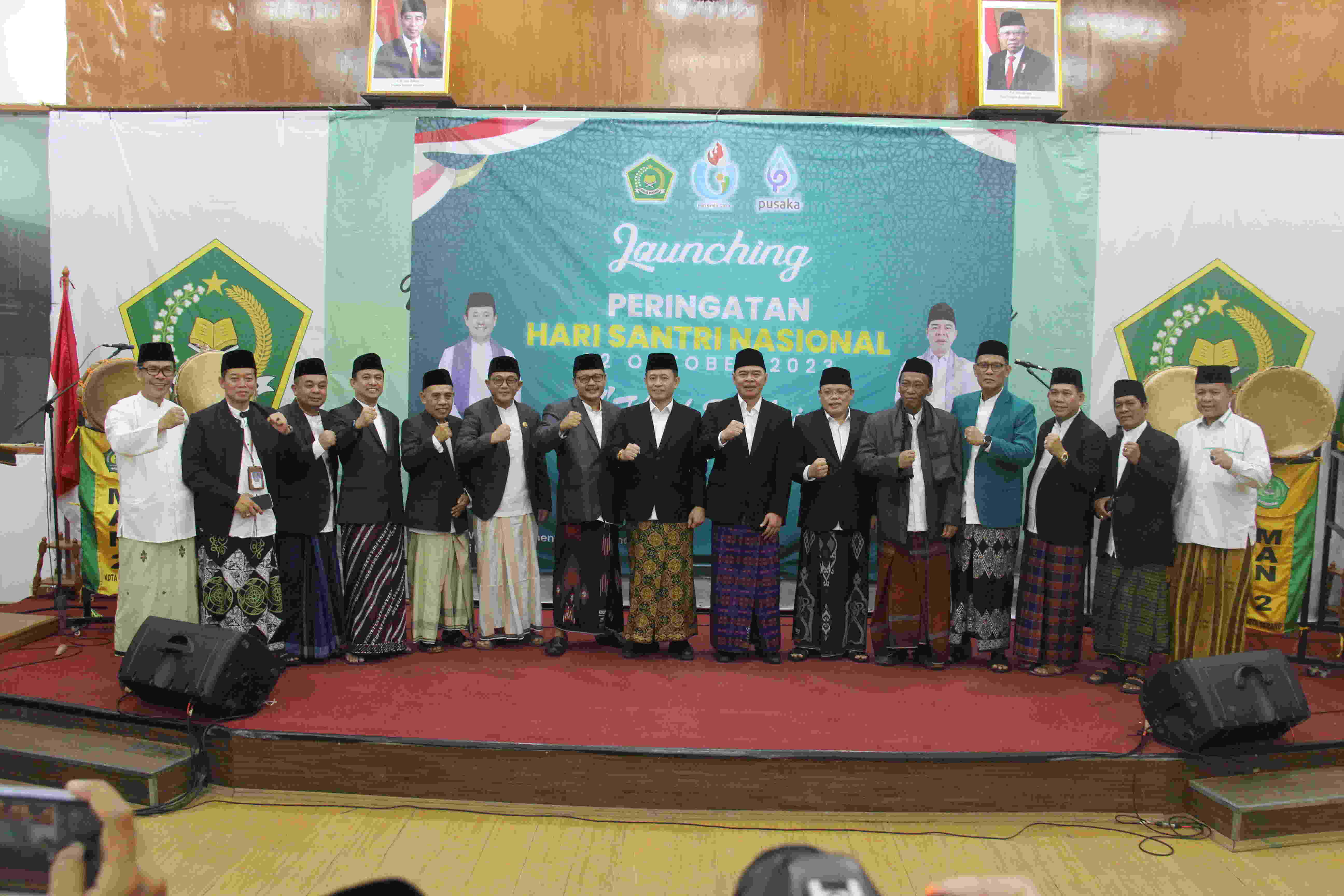 Kanwil Kemenag Banten Launching Hari Santri Nasional Tahun 2023