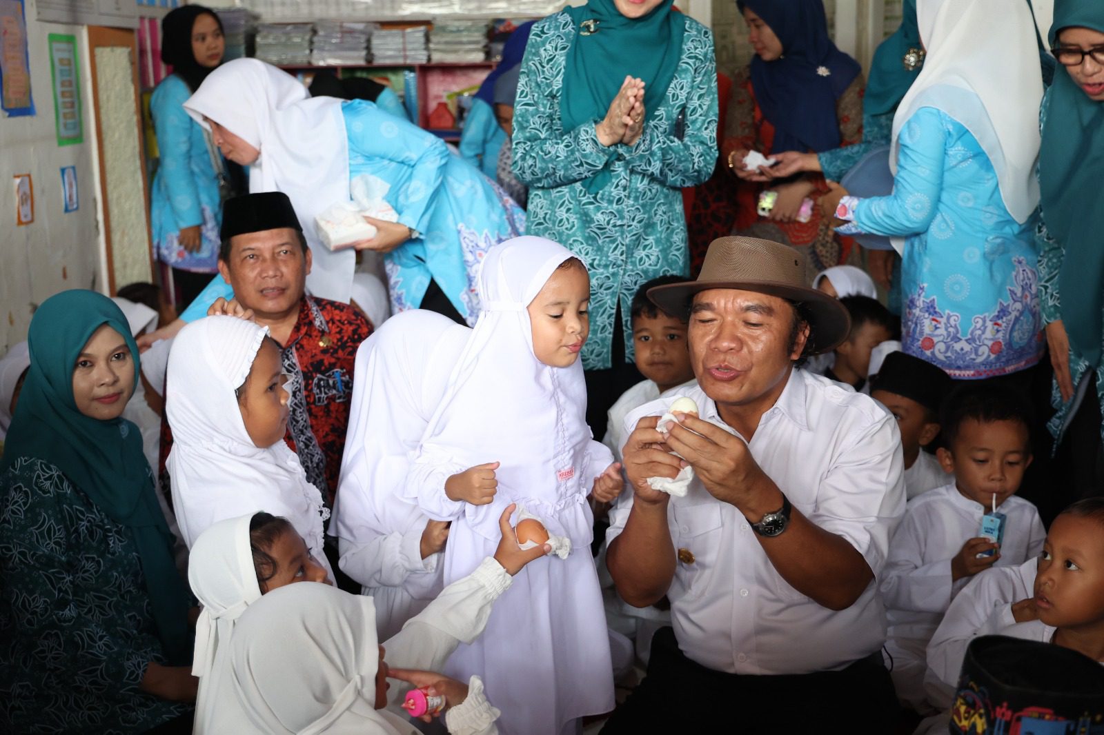 Bunda PAUD Provinsi Banten Tine Al Muktabar: Merdeka Belajar Adalah Belajar Menyenangkan Sambil Bermain