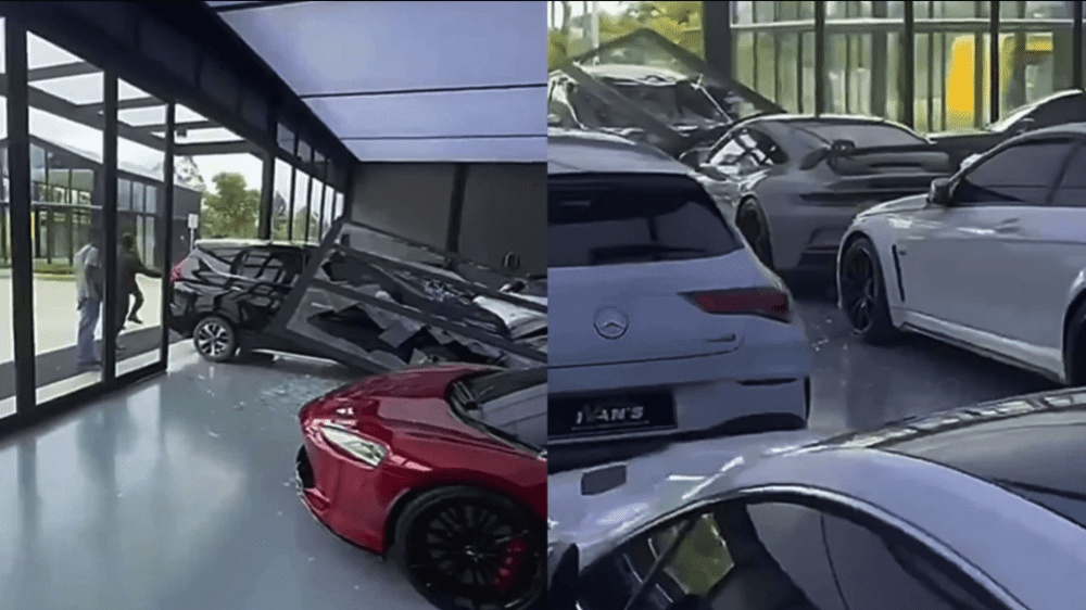 Kronologi dan Fakta Menarik di Balik Tabrakan Mobil Xpander dengan Showroom Porsche 911 GT3