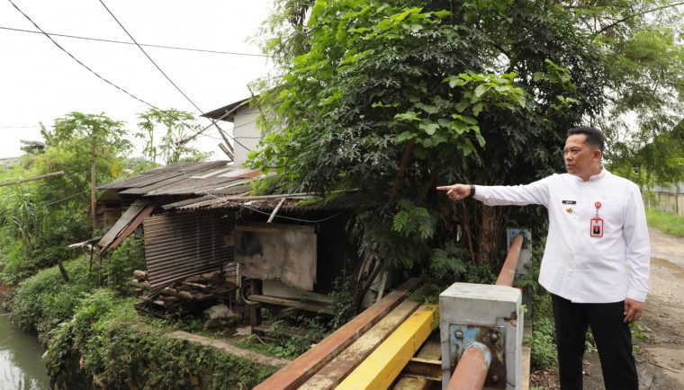 Pj. Bupati Tangerang Andi Ony, Minta DPR RI Dorong Normalisasi Kali Sabi