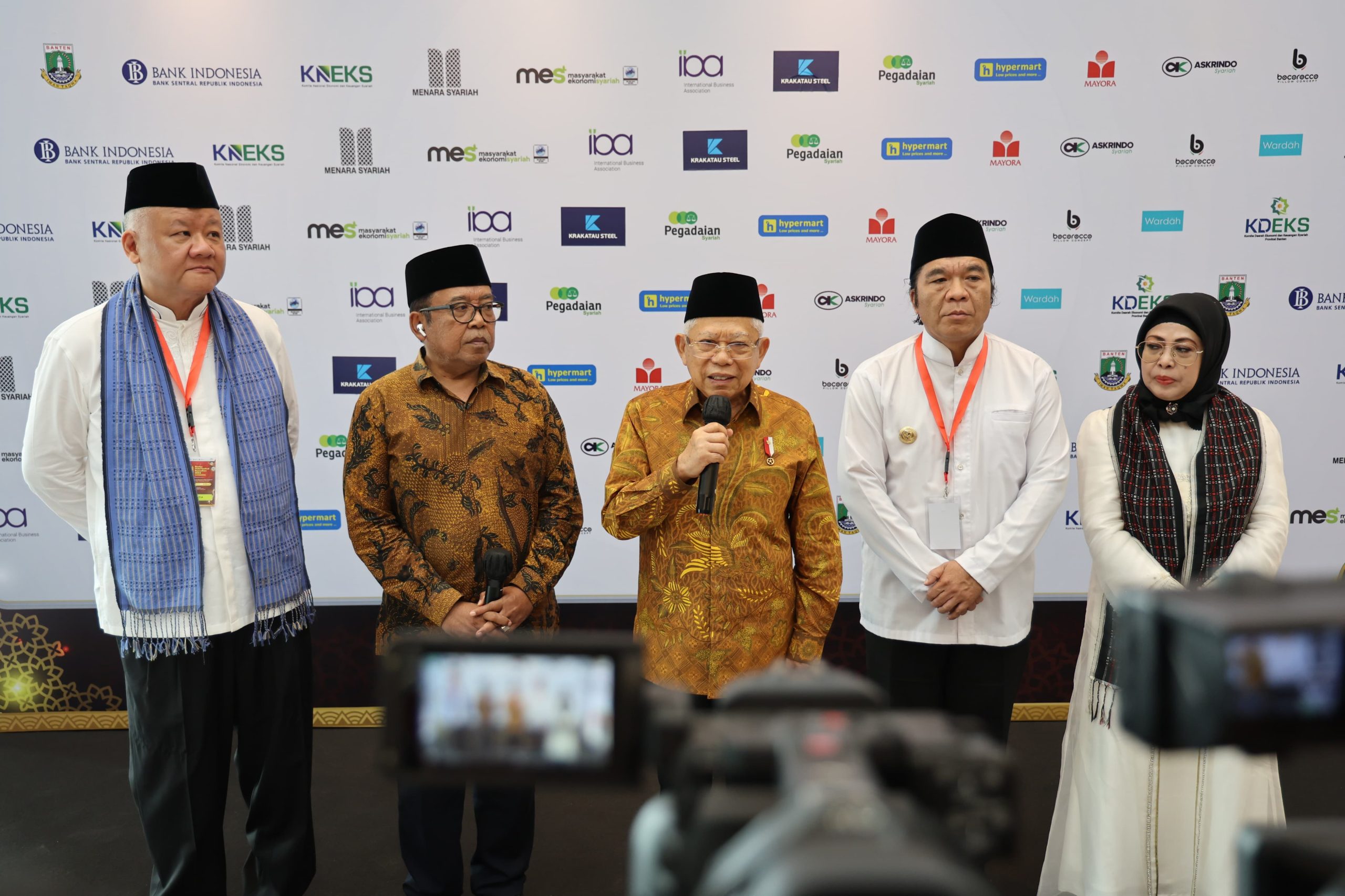 Wapres RI, KH. Ma'ruf Amin, Buka Banten Halal Festival Ramadan: "Dari Banten Untuk Dunia"