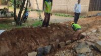 Semen Kemasan Cap "Karung Tepung Terigu" Digunakan Bangun Drainase Ruas Jalan Nasional III