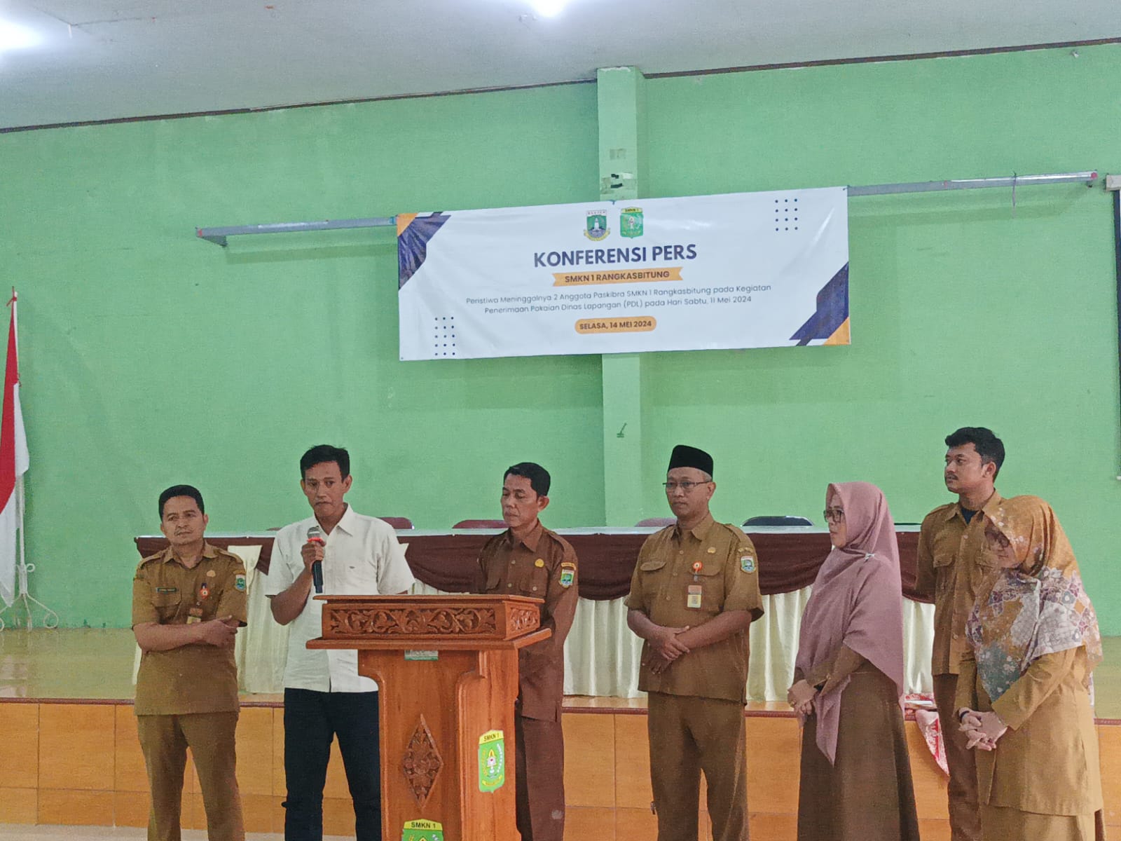 Kepsek SMKN 1 Rangkasbitung, Jelaskan Meninggalnya 2 Siswa Anggota Paskibra