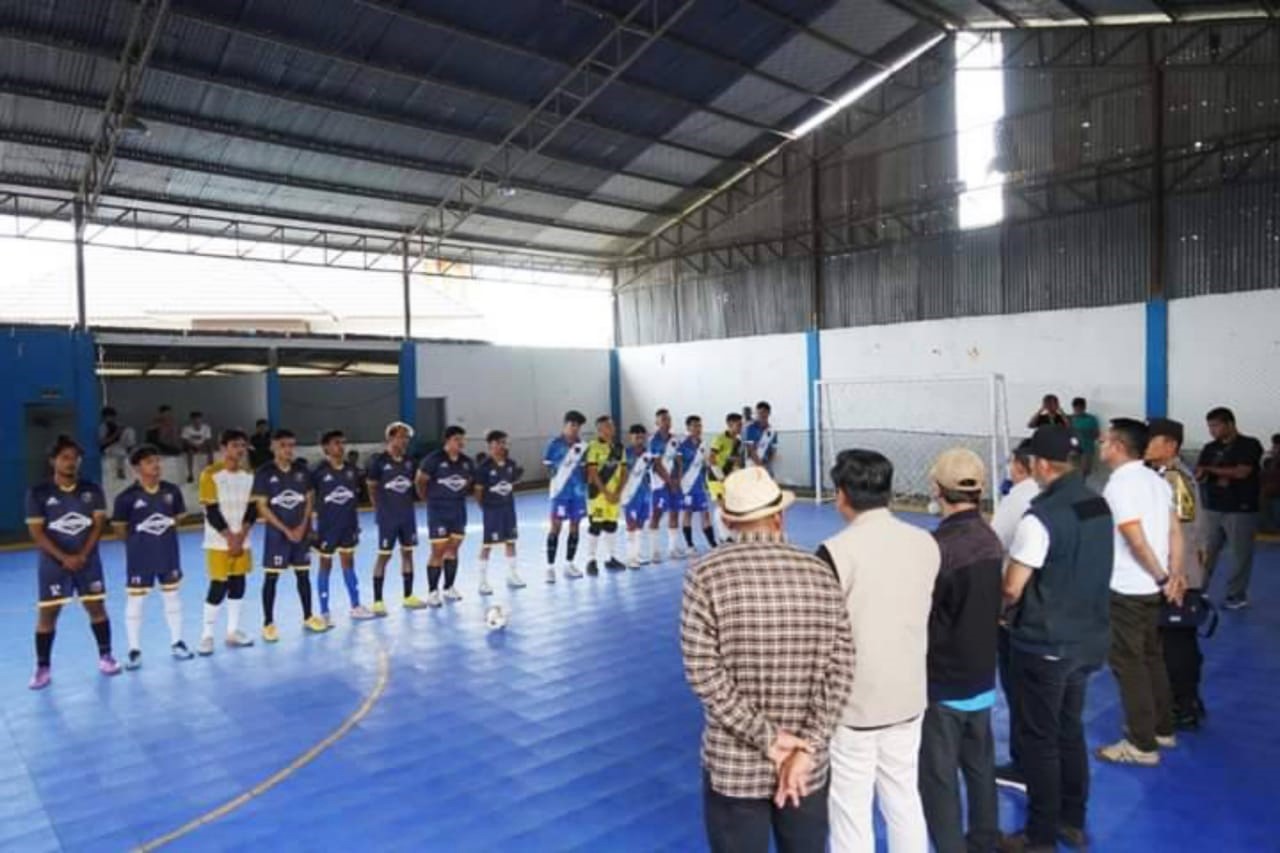 Turnamen Futsal Eka Putra 2024 Dibuka: 24 Tim dari Tanah Datar Bertanding