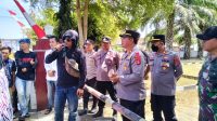 Aliansi Masyarakat Anti Narkoba (AMAN) Geruduk Polsek Malingping