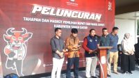 KPU Tanah Datar Luncurkan Tahapan dan Maskot Pemilihan Bupati dan Wakil Bupati