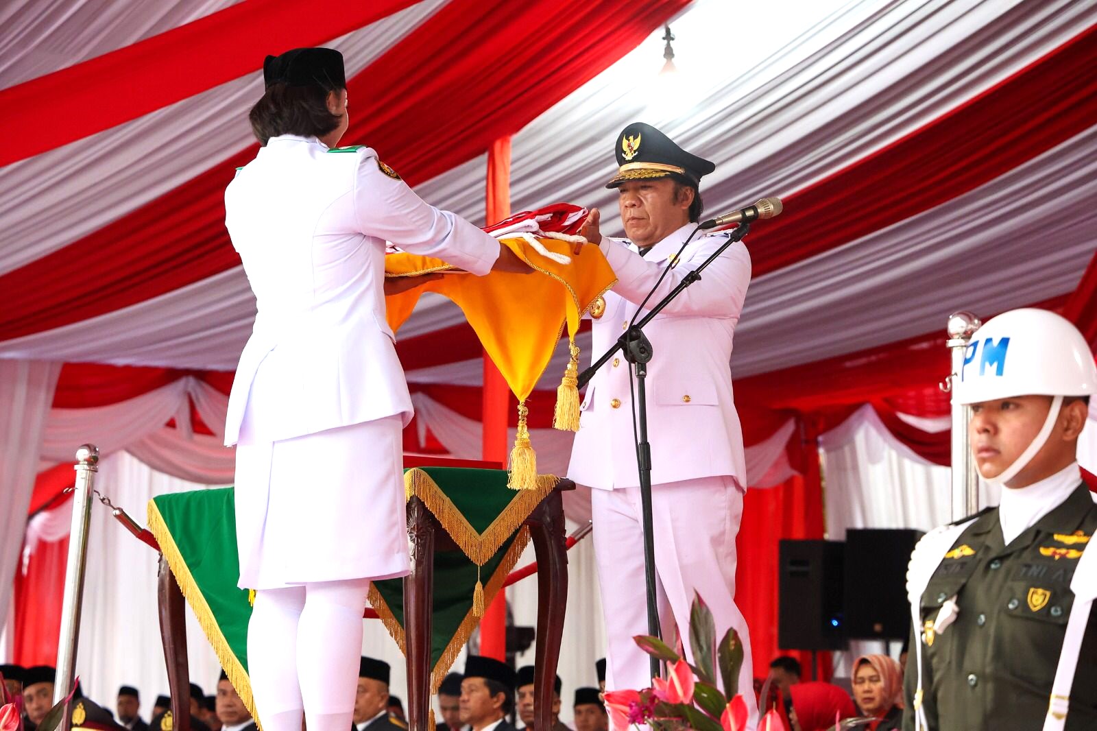 Pj Gubernur Banten Al Muktabar: Alhamdulillah Rangkaian Peringatan HUT Ke-79 Kemerdekaan Republik Indonesia Lancar