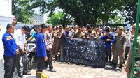 Anggota Satpol PP dan Damkar Lebak Gelar Aksi Solidaritas atas Meninggalnya Yadi Suryadi