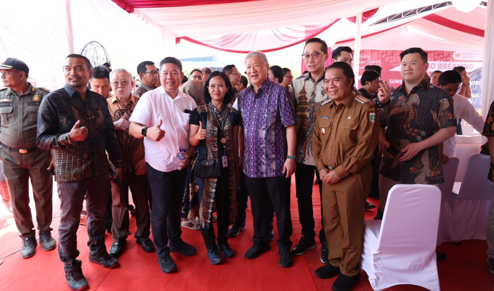 Pj Gubernur Banten Hadiri Groundbreaking Rumah Gratis untuk Masyarakat Berpenghasilan Rendah di Tangerang