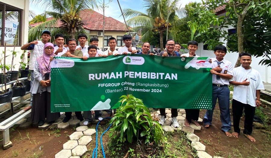 SMKN 2 Rangkasbitung dan FIFGROUP Luncurkan Rumah Pembibitan, Dorong Inovasi Hidroponik untuk Ketahanan Pangan