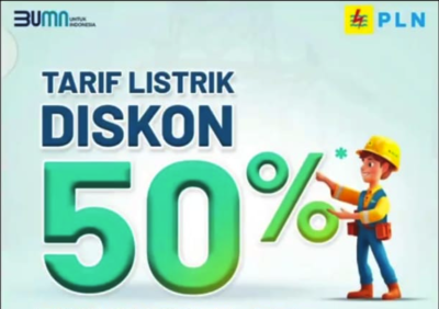 Dapatkan Token Listrik Diskon 50%, PLN berikan Promo di Januari–Februari 2024, Begini Caranya