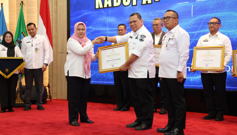 Pemkab Tangerang Raih Penghargaan di Bidang Hak Asasi Manusia