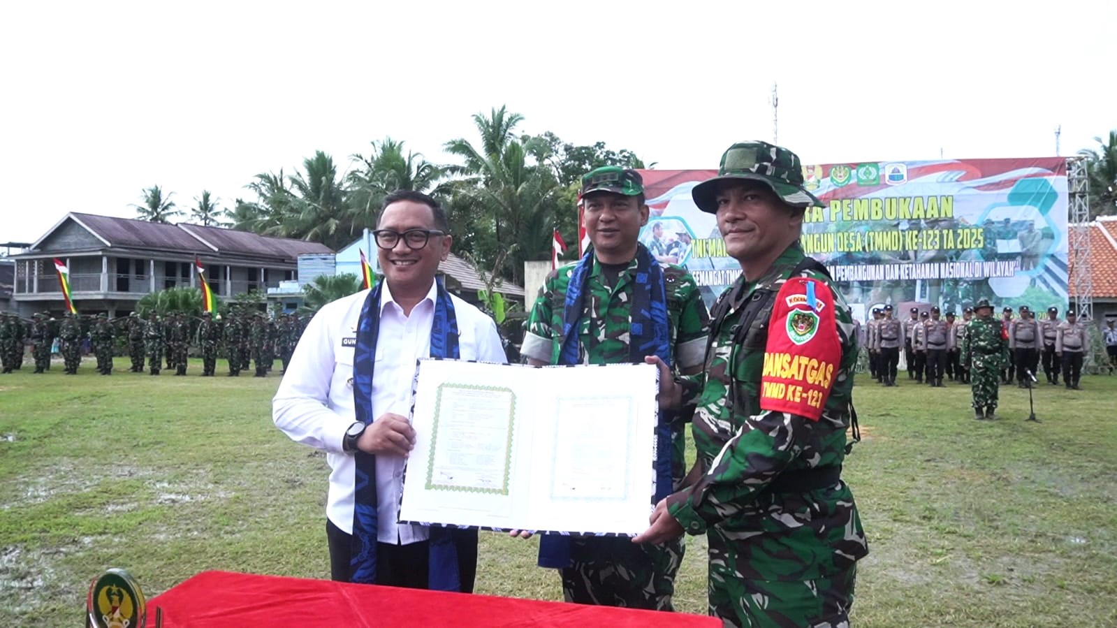 TNI Manunggal Membangun Desa (TMMD) ke-123 Dimulai di Lebak, Wujudkan Kesejahteraan Masyarakat