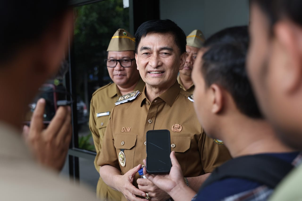 Wagub Banten A Dimyati Natakusumah Sidak Kantor BKD dan Dindikbud