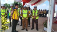 Gubernur Banten Andra Soni Dampingi Wapres Gibran Rakabuming Tinjau Proyek Jalan Tol Serang-Panimbang